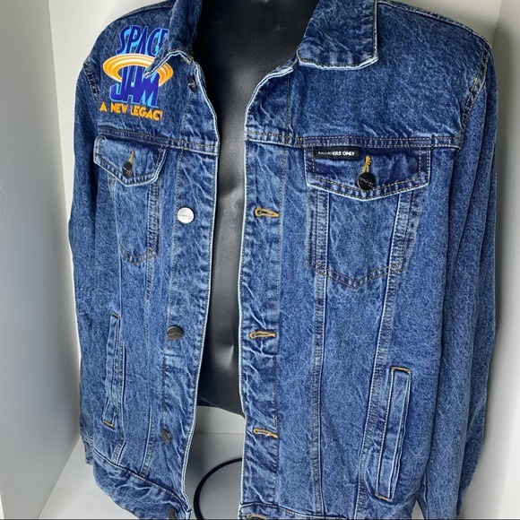 SPACE JAM A New Legacy LOONEY TUNES Members Only Denim Jacket - Picture 4 of 12